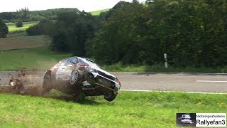 WRC  ADAC Rallye Deutschland 2017 CRASH amp ACTION [upl. by Joacimah]