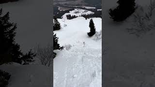 Wow 😱 “Crazy ski jump off the mountain”ski sports [upl. by Nittirb240]