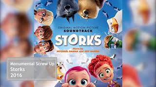 Monumental Screw Up  Storks Soundtrack  Mychael Danna amp Jeff Danna [upl. by Sacksen776]