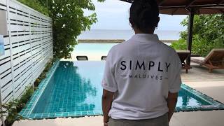 Centara Grand Maldives  Luxury Two Bedroom Beach Pool Villa [upl. by Ayotyal]