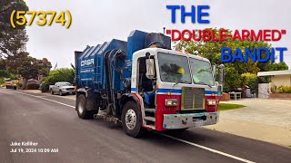 quotThe DoubleArmed Banditquot  Custom Modified Mini Amrep Trash Truck  Truck 57374 [upl. by Annawak]