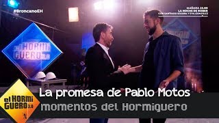 Pablo Motos afirma que le devolverá la visita a David Broncano  El Hormiguero 30 [upl. by Hnahk]