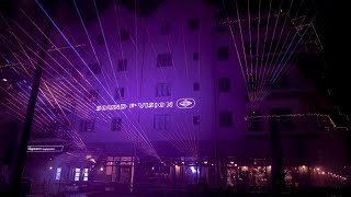 🇸🇪 Norrtälje New Years Eve Lasershow 2022 [upl. by Serra]