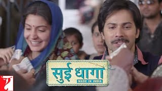 Lyrical  Khatar Patar Song With Lyrics  Sui Dhaaga  Anushka Varun  Anu Malik  Varun Grover [upl. by Straus]