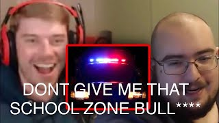 WingsOfRedemption Ticketed for driving in a school Zone and Hates All Cops [upl. by Assiron]