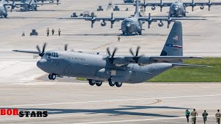 Iran Shocked Dozens of American C130J Aircraft Ready to Take Off for the Red Sea [upl. by Myrwyn]