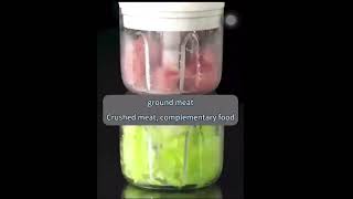 Electric Mini Garlic Chopper [upl. by Aedni]