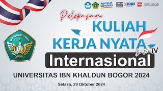 🔴 Live Pelepasan KKN Kuliah Kerja Nyata Thailand Batch IV 2024 [upl. by Hyozo]