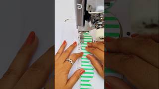 Sewing Tips And Tricks For Making Cutwork Pattern Using Spring Green Fabric And Asmr Sounds Shorts [upl. by Neelhtac677]