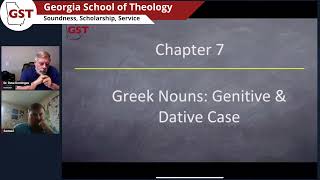 BL103 Elem Biblical Greek I Session 4 [upl. by Ellertnom]