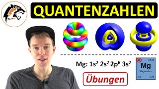 QUANTENZAHLEN bestimmen  Übungen [upl. by Tripp]