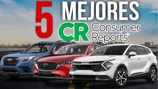 5 MEJORES SUV COMPACTAS para 2024 según CONSUMER REPORTS [upl. by Lempres]