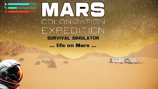 Mars Colonization Expedition Survival Simulator  life on Mars [upl. by Gustave]