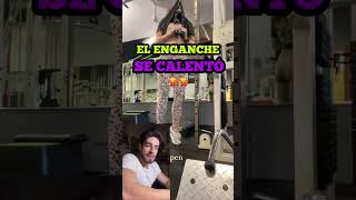 UN ENGANCHE CALENTÓN🥵😵‍💫 gymfail humor shortvideo [upl. by Forrer]