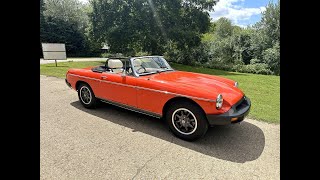 1978 S MGB Roadster 18 [upl. by Aratak]