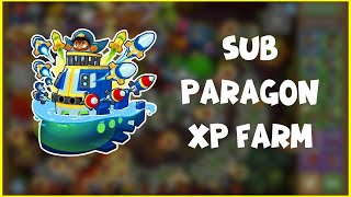 Bloons TD 6  Sub Paragon XP Farm [upl. by Eimma]