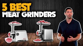 TOP 5 Best Meat Grinders [upl. by Drandell]