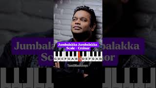 Jumbalakka Jumbalakka song piano notesarrahman aravindswamy tamil rahman tamilsong 90s [upl. by Crystie]