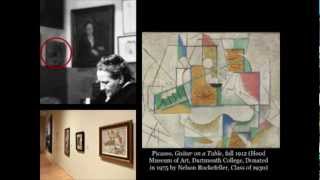 Pablo Picasso Gertrude Stein and the Dartmouth Painting [upl. by Ielak]