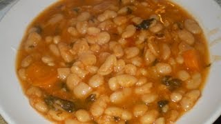 How to Make Traditional Greek Bean Soup Fasolada  Recipe [upl. by Stewardson]