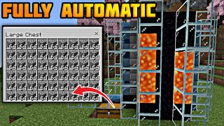 Ultimate Minecraft PE 120 Fully Automatic Cobblestone Farm  Infinite Resources at Your Fingertips [upl. by Nosdivad524]