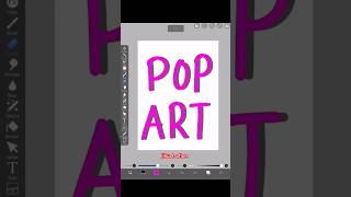 Use only 1 trick for POP ART ibispaint arttutorial shortvideo ibispaintx art popart shorts [upl. by Ybur289]