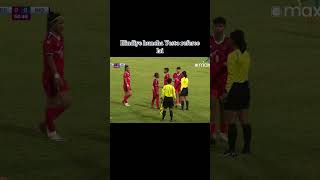 Red card for rekha paudel😢😢SAFFchampionship2foryou football siuu rekha nepal nepalironaldo [upl. by Ielirol537]