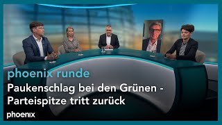 phoenix runde Paukenschlag bei den Grünen – Parteispitze tritt zurück [upl. by Siron878]