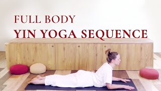 Yin Yoga for Beginners  90 Min Full Body Stretch  Arhanta Yoga [upl. by Bernj]