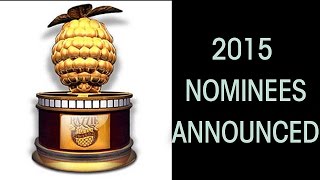 2015 Razzie Golden Raspberry Award Nominations Announced [upl. by Omari]