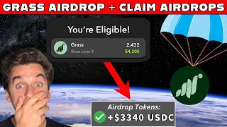 Grass Airdrop  CLAIM Airdrops  COMPLETE GUIDE [upl. by Boni704]