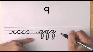 How To Write in Cursive  Lesson 17  A complete Course  FREE Worksheets [upl. by Liana623]