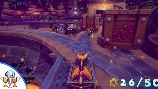 Spyro 2 Riptos Rage  Trouble No More  Breeze Harbor Trolley Gear Orb Challenge [upl. by Marti642]