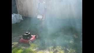 Lawn Mower Puffin Blue Smoke [upl. by Cissej]