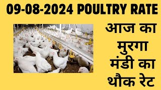 आज का थोक पौल्ट्री रेट  today poultry rateaaj ka murga mandi ka bhav in hindi Today broiler rate [upl. by Selhorst355]