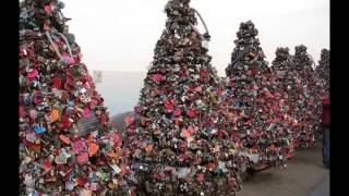 10 Awesome Love Locks Locations From Around The World [upl. by Nennahs]