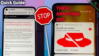 How To Stop Popup ads on android 2024  Block Ads Android Mobile  Disable Popup Ads Android 2024 [upl. by Oakley]