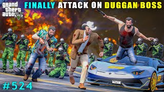 Duggan Boss Made A Dangerous Attack On Michael  Gta V Gameplay [upl. by Uyr]