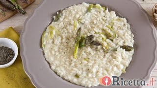 Risotto agli asparagi  Ricettait [upl. by Sparky]