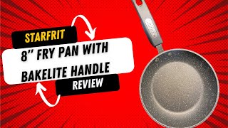 Starfrit the Rock 8quot Frying pan Review [upl. by Ecirpak]