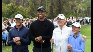 WATCH Emotional Annika Sorenstam reveals sons touching comment on 18th fairway 2 bring us to tears [upl. by Nahtaneoj]