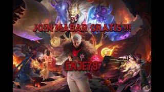 LIVE KE TIGA PULUH SATU MOBILE LEGENDS ‼️ YOK MABAR ‼️ 31 mlbbcreator mlbb mlbbindonesia [upl. by Powers]