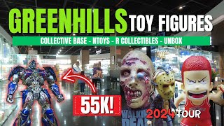 4K GREENHILLS TOY FIGURE TOUR 2024  Promanade  Theatre Mall  Collective base Unbox [upl. by Oisinoid]