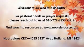 Noordeloos CRC  September 8 2024 AM Service [upl. by Trebo]