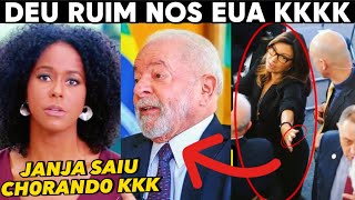 LULE ABANDONADO EM EVENTO E JANJA VAIADA NOS EUA VEJA NO QUE DEU [upl. by Etneciv67]