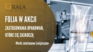 Folia w akcji Świąteczne worki celofanowe [upl. by Mannes199]