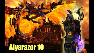 Crapty Holy Paladin  Alysrazar  Feuerlande  Firelands 10  Cataclysm classic wow [upl. by Ahsikrats228]