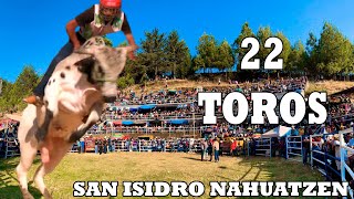 JUGARON 22 TOROS ¡¡ JARIPEO EN SAN ISIDRO NAHUATZEN MICHOACAN 16 DE MAYO 2024 [upl. by Eidod]