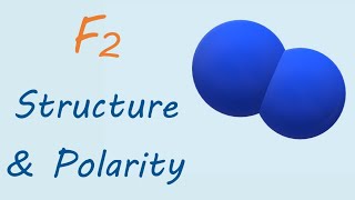 F2 fluorine gas structure and polarity [upl. by Lledra]