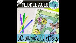 Middle Ages Illuminated Letters [upl. by Colley]